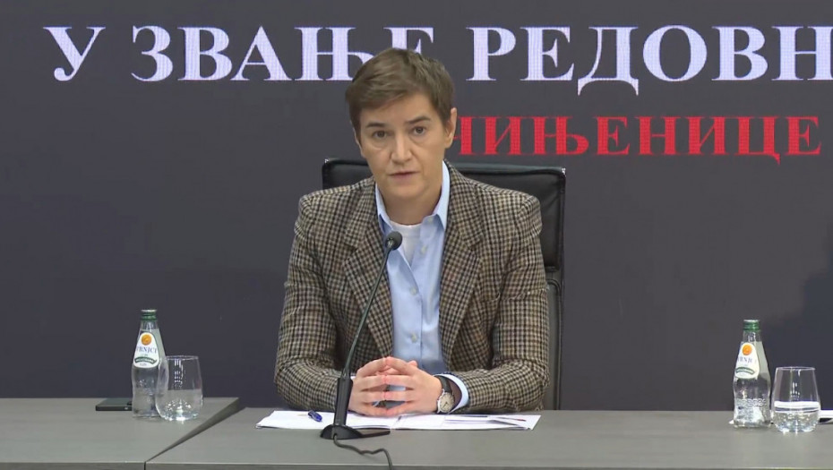 Brnabić: Studentska lista vodi politiku nasilja i targetiranja žena