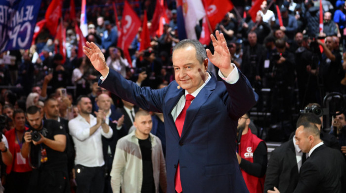 Lista "Faktor stabilnosti" održala miting u Beogradu: Dačić poručio da je politika SPS-a jasna i čvrsta