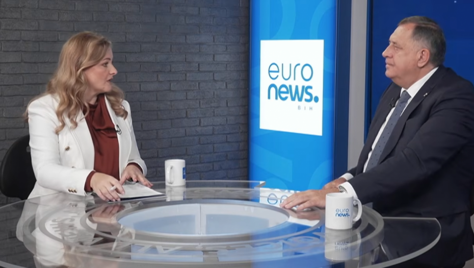 Dodik posle izborne pobede za Euronews BiH: Opoziciji nudi širu platformu i zajednički nastup u Sarajevu