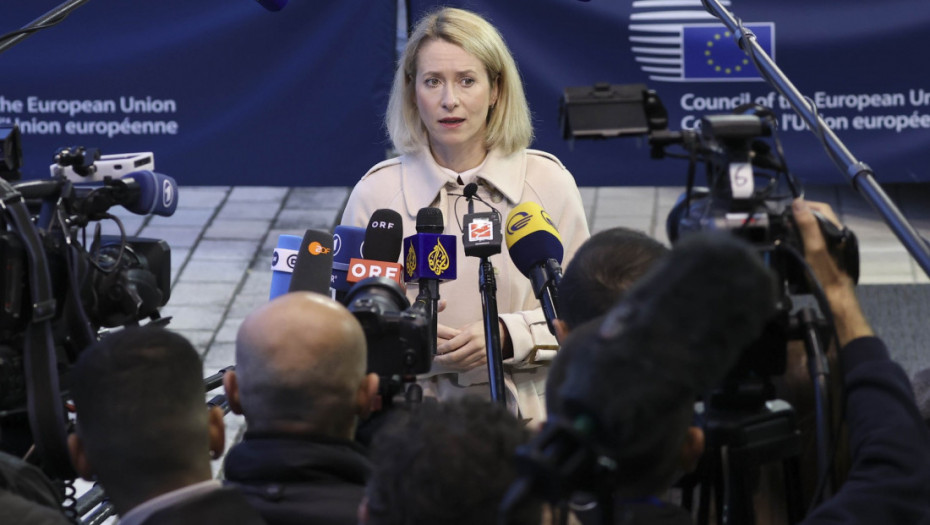 EU proširila sankcije Rusiji: Kalas poručuje da nije vreme za popuštanje pritiska na Moskvu