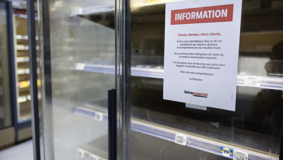 Hakeri napali frižidere u stotinama supermarketa u Francuskoj: Hrana uništena, šteta se meri u desetinama miliona evra