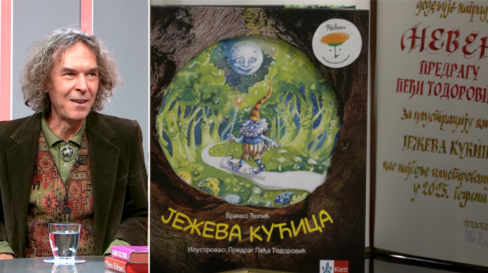 Predrag Peđa Todorović za ilustracije "Ježeve kućice" osvojio Nevenovu nagradu: "Hteo sam da probudim decu u odraslima"