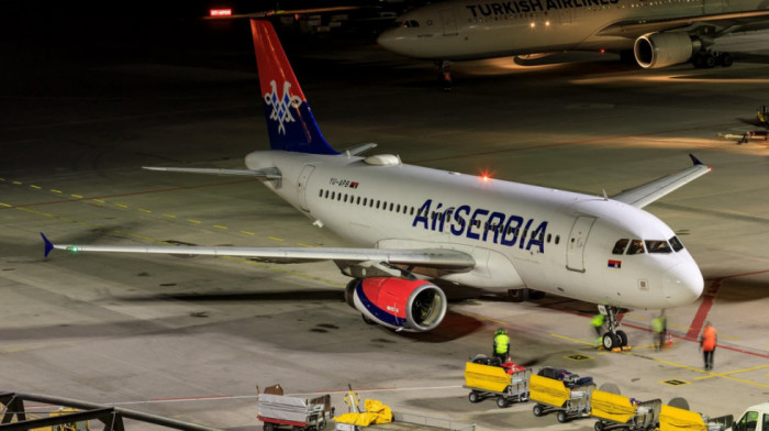 Er Srbija preusmerila letove za Istanbul u Izmir zbog nepovoljnih vremenskih uslova