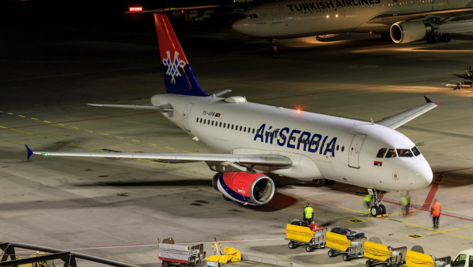 Er Srbija preusmerila letove za Istanbul u Izmir zbog nepovoljnih vremenskih uslova