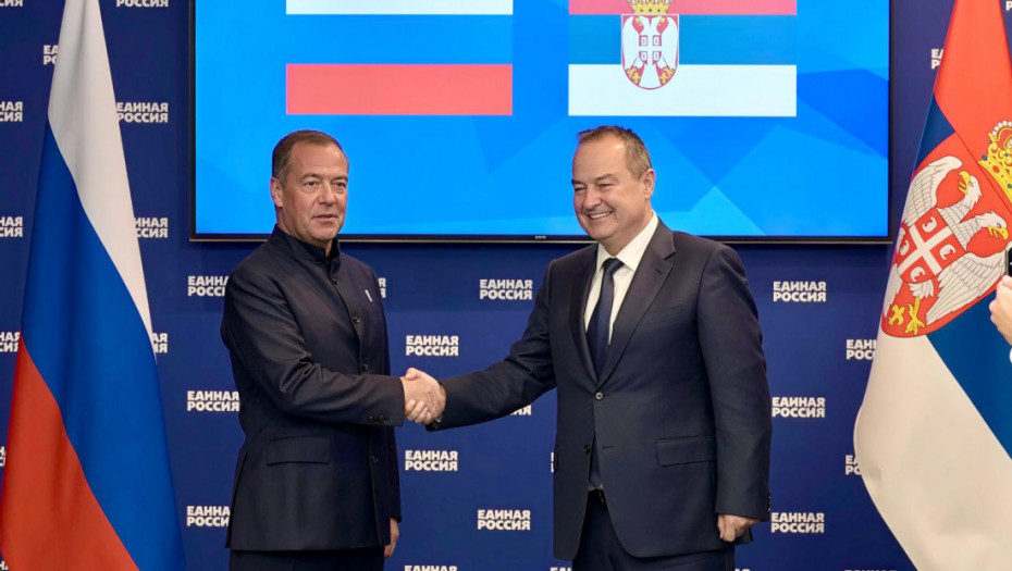 Dačić sa Medvedevim u Moskvi: Srbija vodi samostalnu spoljnu politiku