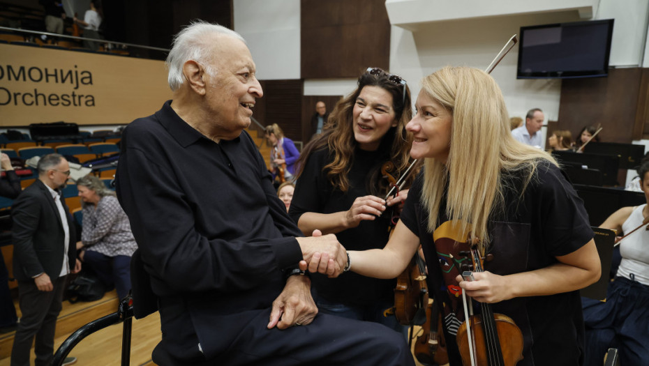 Zubin Mehta stigao u Beograd: "Mnogo sam srećan što sam ponovo sa vama"