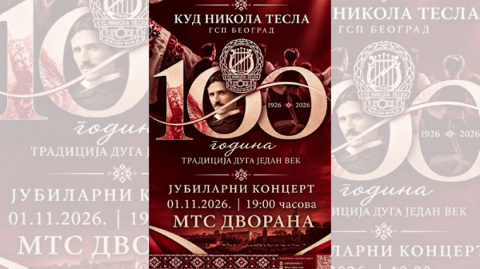 Vek pesme, igre i tradicije: KUD "Nikola Tesla" veličanstvenim koncertom obeležava 100 godina postojanja