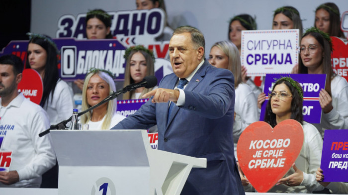 Dodik u Nišu podržao Vučića: Srbiji su potrebni lideri koji čuvaju mir i bezbednost