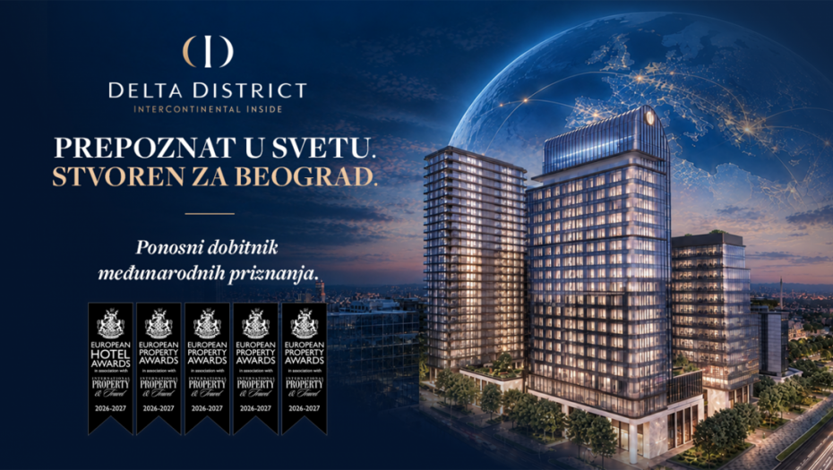 Pet nagrada za Delta District na European Property & Hotel Awards: Beogradski projekat nagrađen u Londonu
