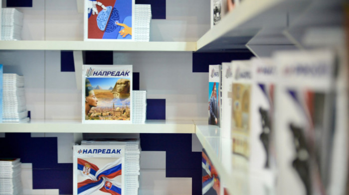 Fondacija "Za srpski narod i državu" na Sajmu knjiga: Promocija "Napretka" i gostovanje Gideona Grajfa