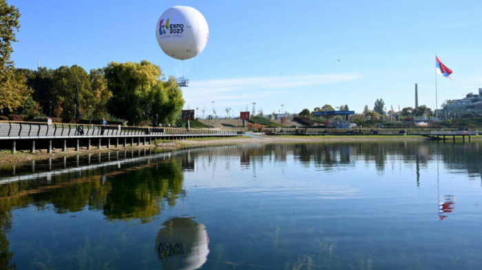 Ekspo panoramski balon na Adi Ciganliji okupio veliki broj porodica