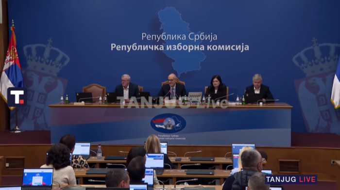 RIK objavio najnovije preliminarne rezultate: Studentska lista osvojila 52,71, Ujedinjena Srbija 39,17 odsto glasova