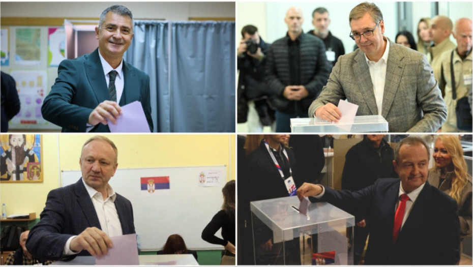 Kako su političari prošli u svom komšiluku: Rezultati na biračkim mestima gde su glasali lideri lista