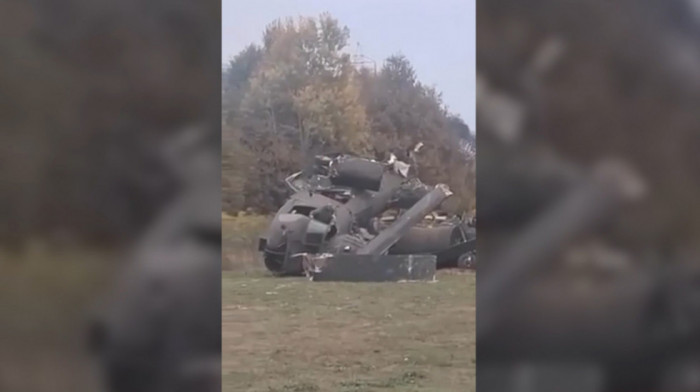 Pogledajte snimak pada helikoptera EUFOR-a kod Brčkog: Letelica se okretala u vazduhu pre udara o zemlju (VIDEO)