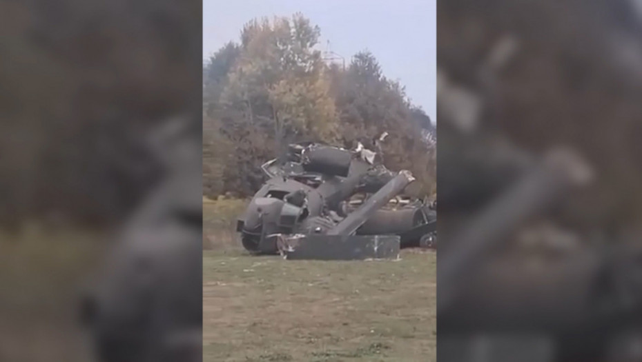 Pogledajte snimak pada helikoptera EUFOR-a kod Brčkog: Letelica se okretala u vazduhu pre udara o zemlju (VIDEO)