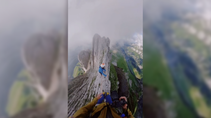Neverovatan prizor u švajcarskim Alpima: Na vrhu planinskog masiva vladaju dva godišnja doba odjednom (VIDEO)